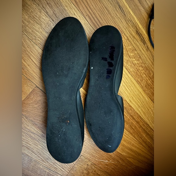 COS black leather d’orsay flats - Picture 4 of 6